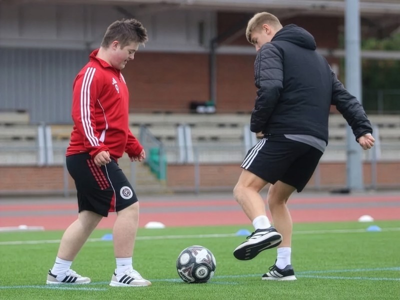 Student with coach